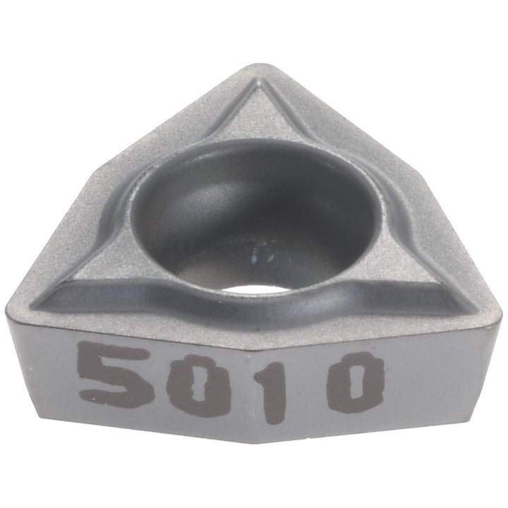W - Trigon 80-Deg 1/4" IC Carbide Insert, Grade KC5010, TiAlN - Kennametal 1871038