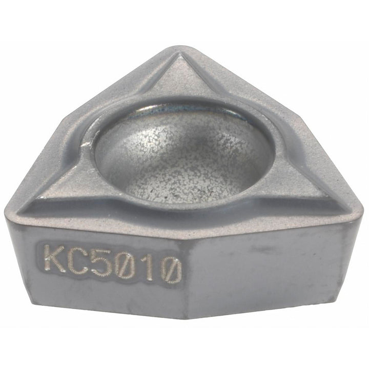 W - Trigon 80-Deg 3/8" IC Carbide Insert, Grade KC5010, TiAlN - Kennametal 1871040