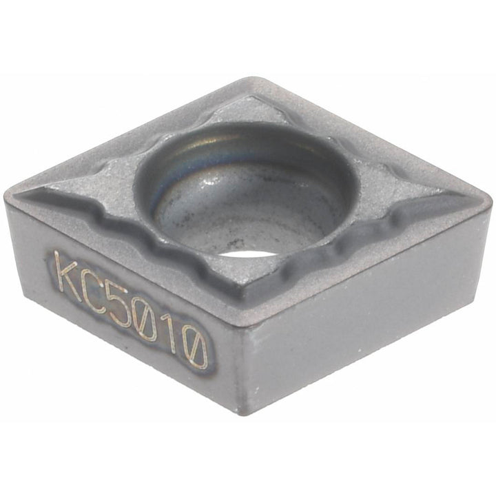 C - Diamond (Rhombic) 80-Deg 1/4" IC Carbide Insert, Grade KC5010, TiAlN - Kennametal 1871163
