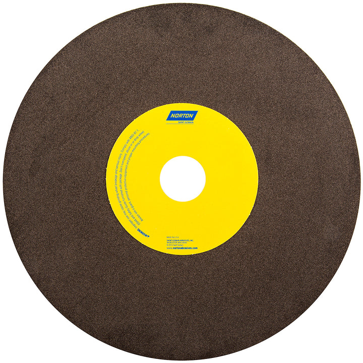 12 x 1/16" 90-Grit Aluminum Oxide Grinding & Cutoff Wheel - Norton 66253262172