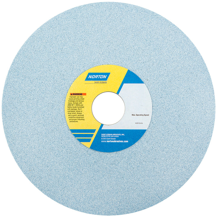 10 x 1" 46-Grit Ceramic Grinding & Cutoff Wheel - Norton 66253160401