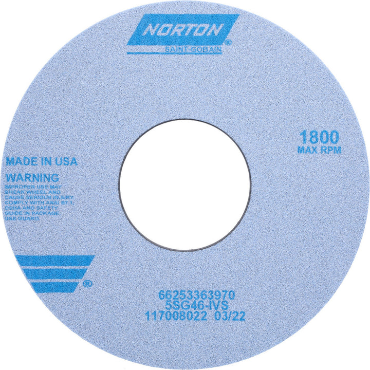 14 x 1" 46-Grit Ceramic Grinding & Cutoff Wheel - Norton 66253363970