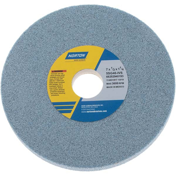 7 x 1/2" 46-Grit Ceramic Grinding & Cutoff Wheel - Norton 66252940193
