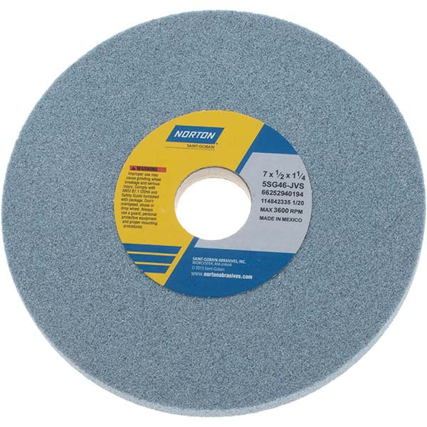 7 x 1/2" 46-Grit Ceramic Grinding & Cutoff Wheel - Norton 66252940194