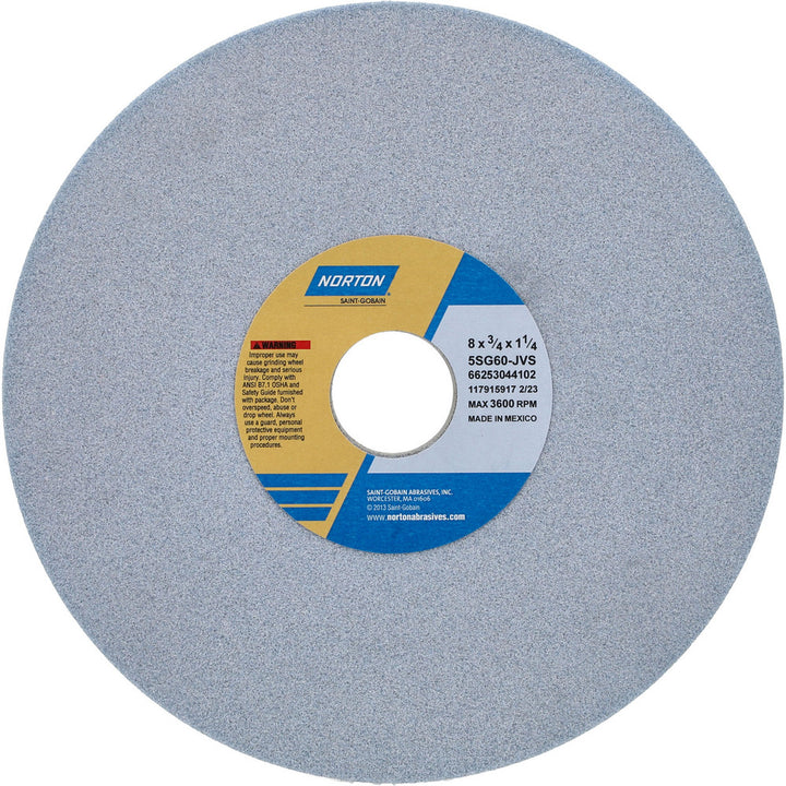 8 x 3/4" 60-Grit Ceramic Grinding & Cutoff Wheel - Norton 66253044102