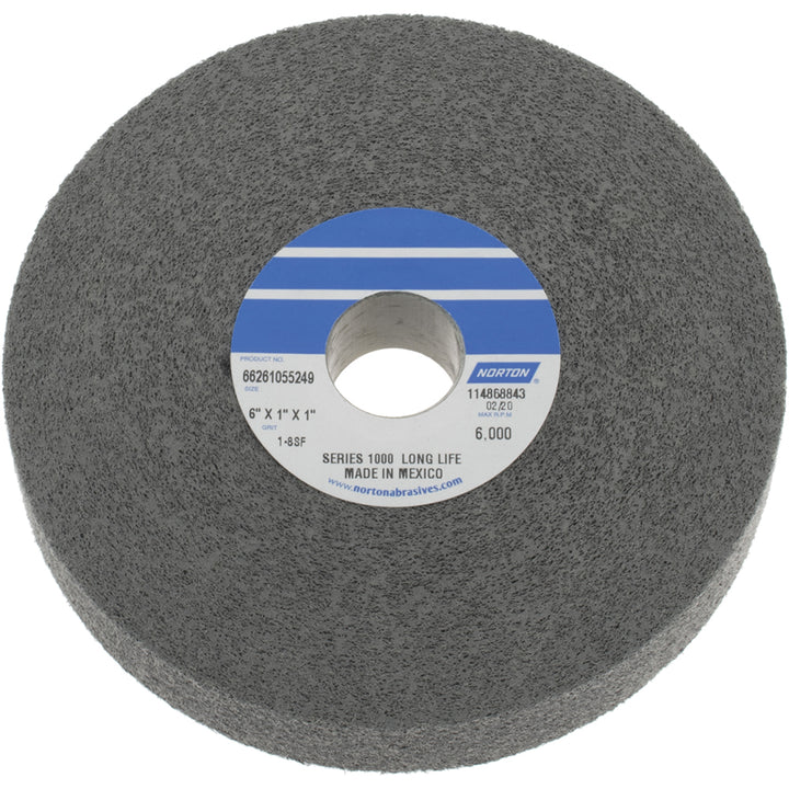 6 x 1" Silicon Carbide Deburring Wheels Disc - Norton 66261055249