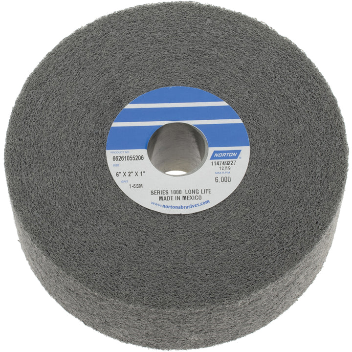 6 x 2" Silicon Carbide Deburring Wheels Disc - Norton 66261055206