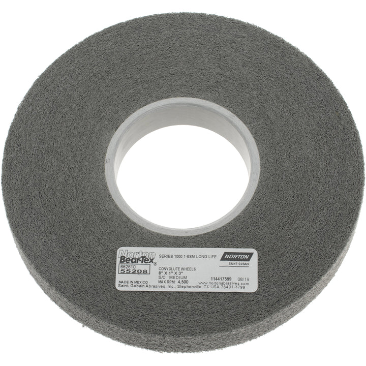 8 x 1" Silicon Carbide Deburring Wheels Disc - Norton 66261055208