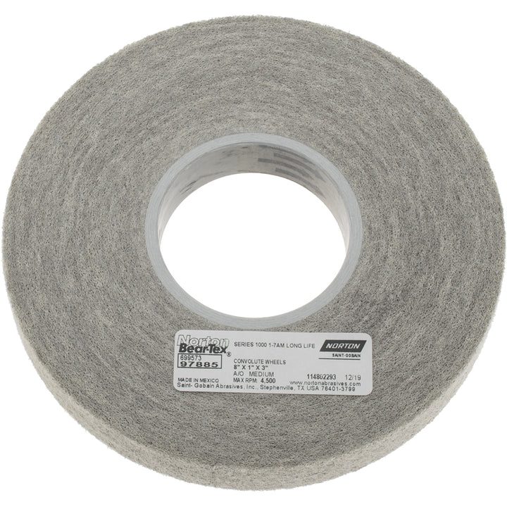 8 x 1" Aluminum Oxide Deburring Wheels Disc - Norton 69957397885