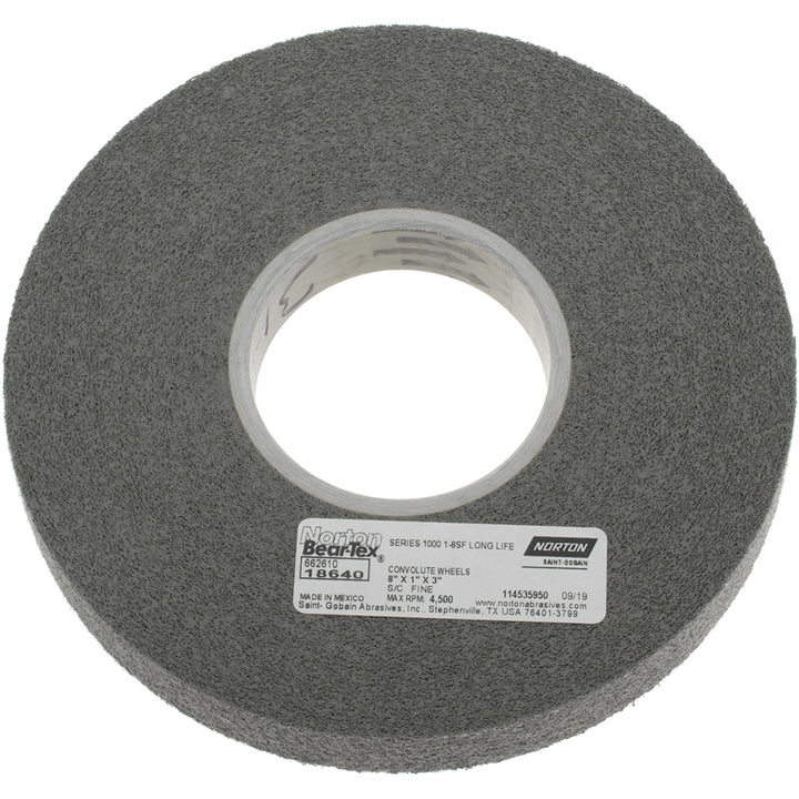 8 x 1" Silicon Carbide Deburring Wheels Disc - Norton 66261018640