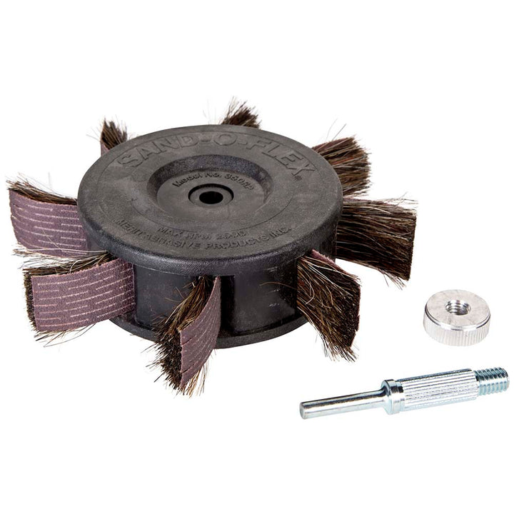 80-Grit Aluminum Oxide Flap Wheel - Merit Abrasives 08834111051