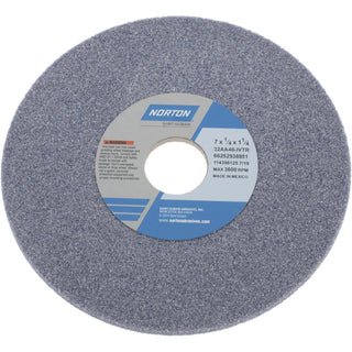 7 x 1/4" 46-Grit Aluminum Oxide Grinding & Cutoff Wheel - Norton 66252938851