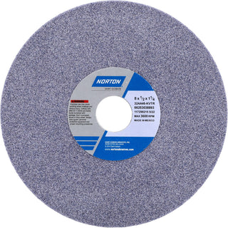 8 x 1/2" 46-Grit Aluminum Oxide Grinding & Cutoff Wheel - Norton 66253038893