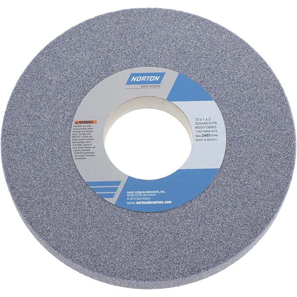 10 x 1" 46-Grit Aluminum Oxide Grinding & Cutoff Wheel - Norton 66253138903