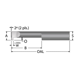 Grooving Tools - Scientific Cutting Tools GT093-20