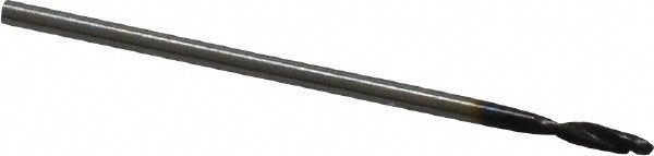 0.0394" Powdered Metal Stub Drill Bit, Coated, 130° point - Guhring 9005150010000