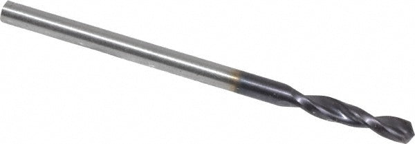 0.0866" Powdered Metal Stub Drill Bit, Coated, 130° point - Guhring 9005150022000