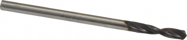 0.0906" Powdered Metal Stub Drill Bit, Coated, 130° point - Guhring 9005150023000