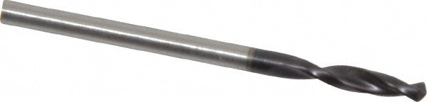 7/64" Powdered Metal Stub Drill Bit, Coated, 130° point - Guhring 9005150027800