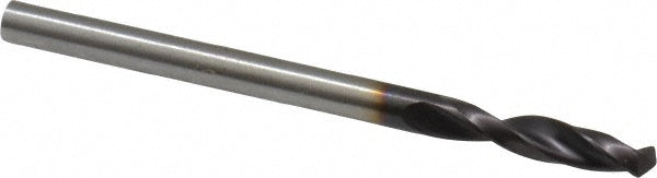 0.1260" Powdered Metal Stub Drill Bit, Coated, 130° point - Guhring 9005150032000