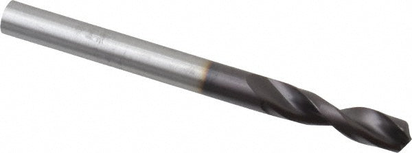 13/64" Powdered Metal Stub Drill Bit, Coated, 130° point - Guhring 9005150051600