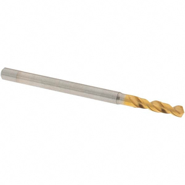 0.1043" High Speed Steel Screw Machine Drill Bit, Coated, 130° point - OSG 8595265