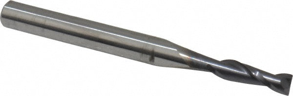 9/64" 2-Flute Solid Carbide Square End Mill, AlTiN - SGS 30439
