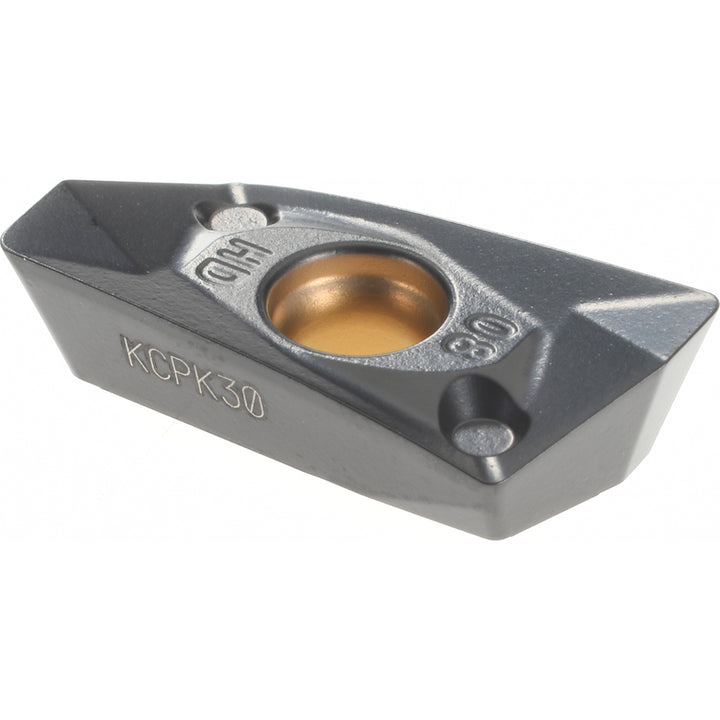 EDPT140408PDERHD Solid Carbide Insert, Grade KCPK30, TiN - Kennametal 3033731