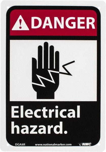 Danger - Electrical Hazard Sign - AccuformNMC DGA8R