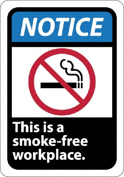 THIS IS A SMOKE-FREE WORKPLACE Sign - AccuformNMC NGA1R