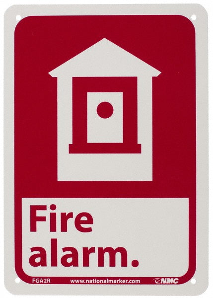 Fire Alarm Sign - AccuformNMC FGA2R
