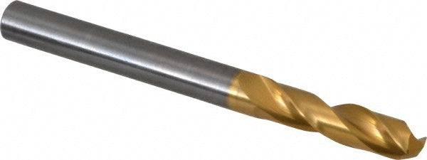 0.2362" Solid Carbide Drill Bit, TiN, 140° point - Guhring 9012420060000