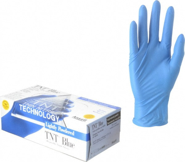Blue Nitrile Gloves - Ansell 586194