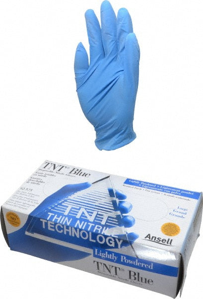 Blue Nitrile Gloves - Ansell 586195