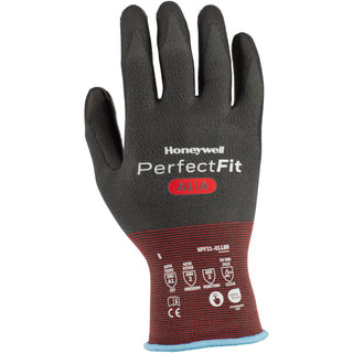 Small Gray; Black Carbon; Elastane; Nylon; Polyurethane Cut, Puncture & Abrasion-Resistant Gloves - Honeywell NPF21-0118N-7