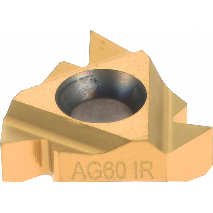 3/8" IC Solid Carbide Insert, Grade BXC, Coated - Carmex 16IRAG60BXC