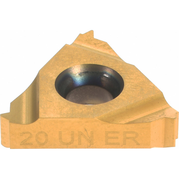 3/8" IC Solid Carbide Insert, Grade BXC, Coated - Carmex 16ER20UNBXC