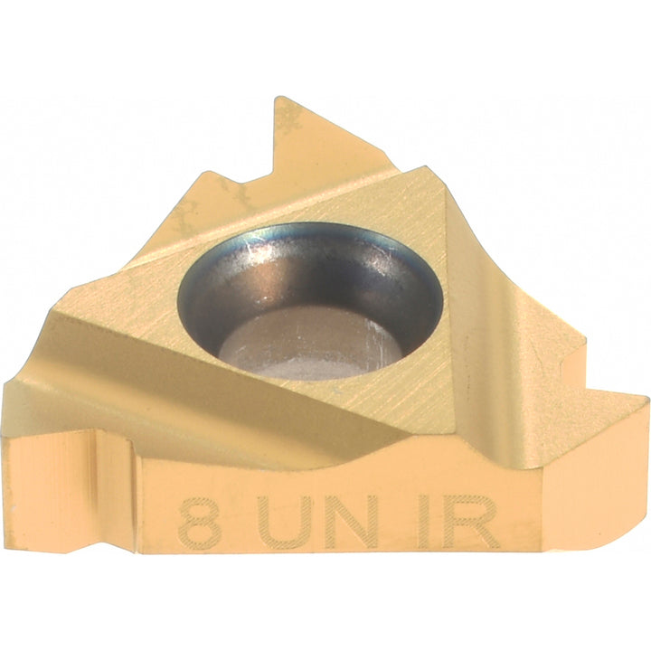 3/8" IC Solid Carbide Insert, Grade BXC, Coated - Carmex 16IR8UNBXC