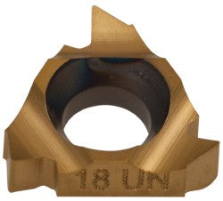 5/32" IC Solid Carbide Insert, Grade BXC, Coated - Carmex 06IR18UNBXC