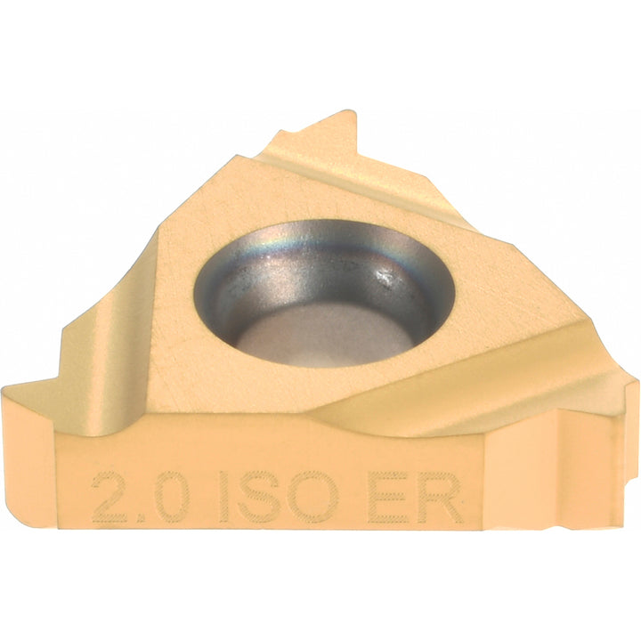 3/8" IC Solid Carbide Insert, Grade BXC, Coated - Carmex 16ER2.0ISOBXC