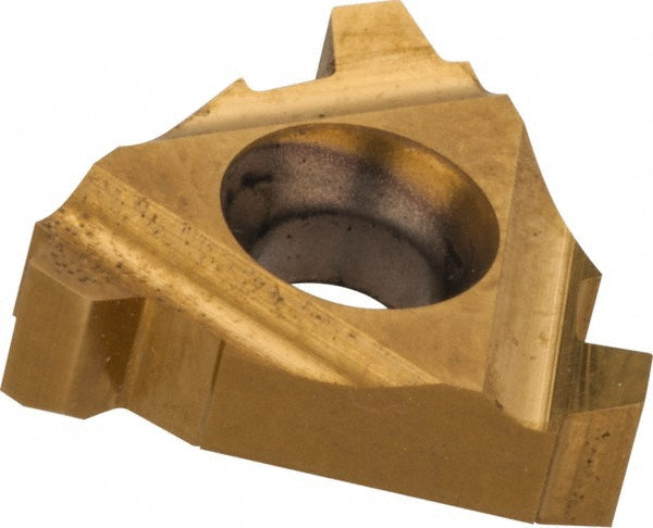 3/8" IC Solid Carbide Insert, Grade BXC, Coated - Carmex 16IR8ACMEBXC