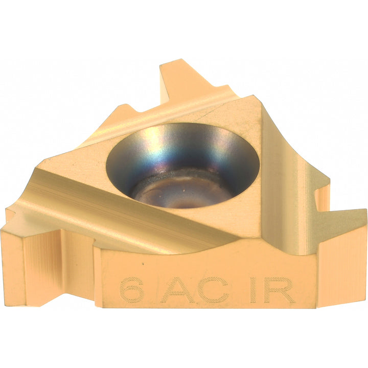 1/2" IC Solid Carbide Insert, Grade BXC, Coated - Carmex 22IR6ACMEBXC