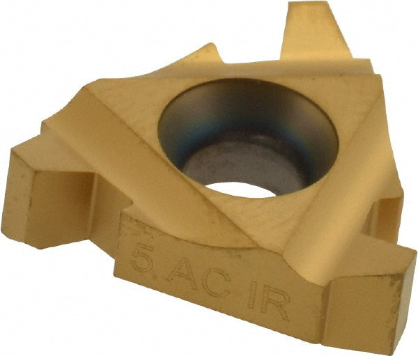 1/2" IC Solid Carbide Insert, Grade P25C, Coated - Carmex 22IR5ACMEP25C