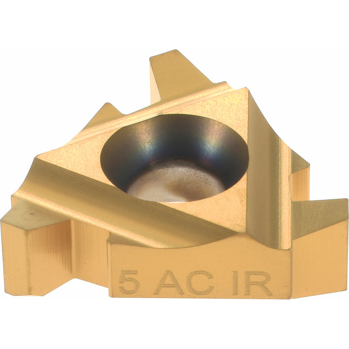 1/2" IC Solid Carbide Insert, Grade BXC, Coated - Carmex 22IR5ACMEBXC