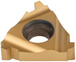 3/8" IC Solid Carbide Insert, Grade P25C, Coated - Carmex 16IR8STACMEP25C