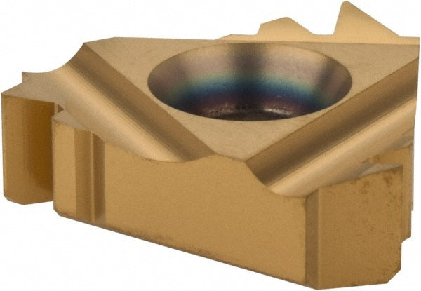 1/2" IC Solid Carbide Insert, Grade BXC, Coated - Carmex 22IR8ABUTBXC