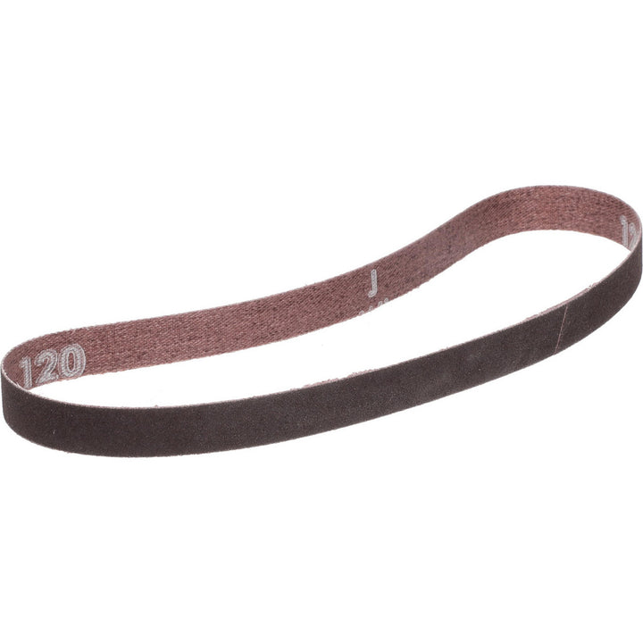 1/2 x 18" 120-Grit Aluminum Oxide Belt - Norton 78072727558