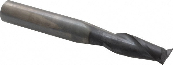 19/64" 2-Flute Solid Carbide Square End Mill, AlTiN - SGS 30449