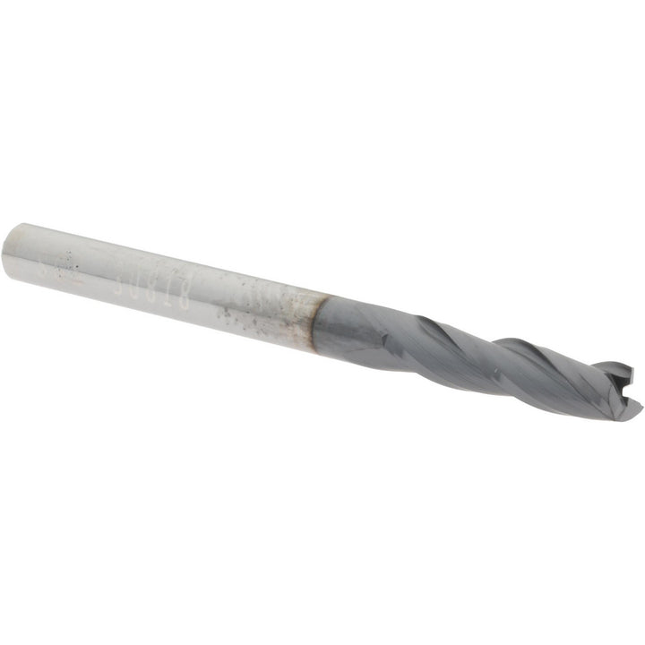 1/8" 3-Flute Solid Carbide Square End Mill, AlTiN - SGS 30818