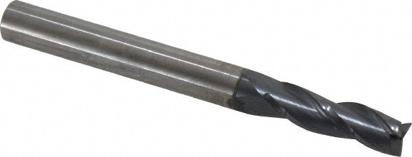 15/64" 3-Flute Solid Carbide Square End Mill, AlTiN - SGS 30825